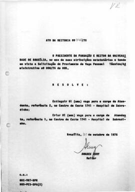 Ato da Reitoria nº 0745/1975