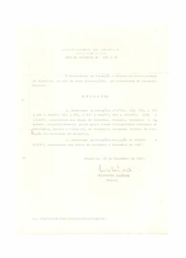 Ato da Reitoria nº 0628/1987