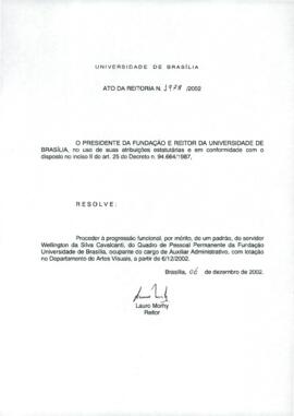 Ato da Reitoria nº 1978/2002