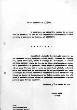 Ato da Reitoria nº 0259/1976