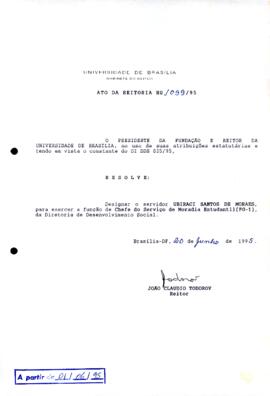 Ato da Reitoria nº 1099/1995