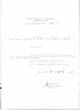 Ato da Reitoria nº 0541/1996