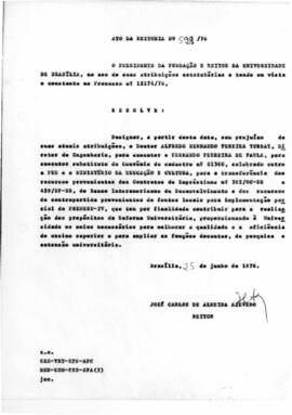 Ato da Reitoria nº 0529/1976