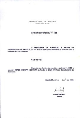 Ato da Reitoria nº 1437/1998