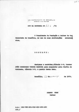 Ato da Reitoria nº 0226/1974