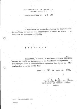 Ato da Reitoria nº 0093/1978