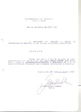 Ato da Reitoria nº 1564/1996