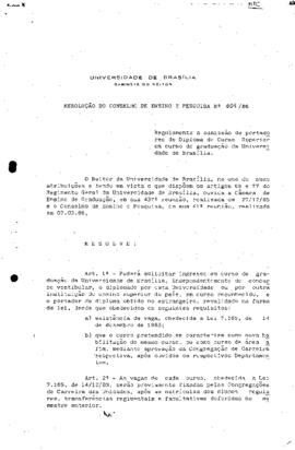 Resolução do Conselho de Ensino, Pesquisa e Extensão nº 0004/1986