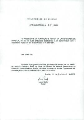 Ato da Reitoria nº 0137/2003