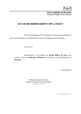 Ato de Credenciamento DPP N° 0105/2017