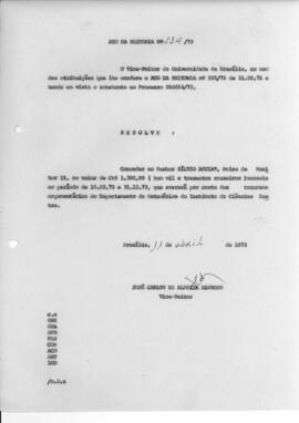 Ato da Reitoria nº 0234/1973