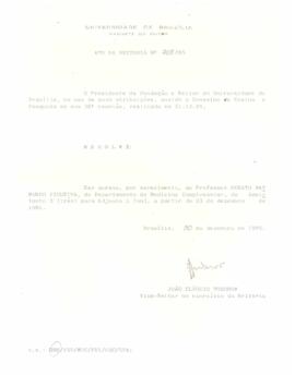 Ato da Reitoria nº 0708/1985