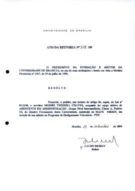 Ato da Reitoria nº 0978/1999