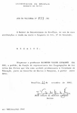 Ato da Reitoria nº 0079/1982