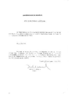 Ato da Reitoria nº 2213/2006