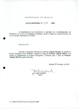 Ato da Reitoria nº 0174/2000