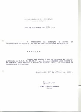 Ato da Reitoria nº 0736/1997