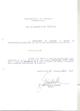 Ato da Reitoria nº 1563/1996