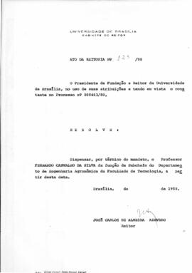 Ato da Reitoria nº 0123/1980