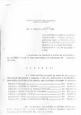 Ato da Reitoria nº 0255/1974