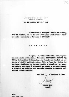 Ato da Reitoria nº 0620/1975