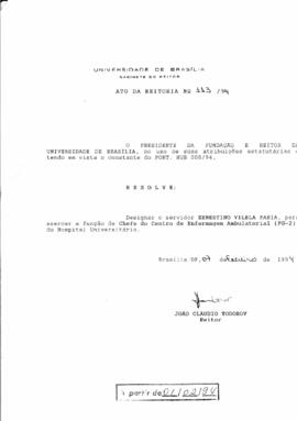 Ato da Reitoria nº 0113/1994