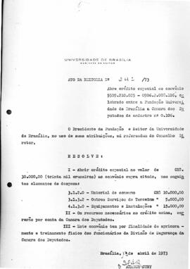 Ato da Reitoria nº 0242/1973