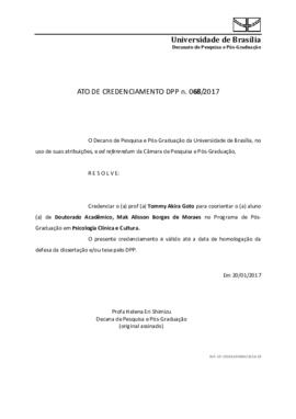 Ato de Credenciamento DPP N° 0068/2017