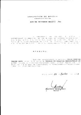 Ato da Reitoria nº 0601/1993