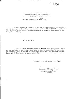 Ato da Reitoria nº 0199/1990