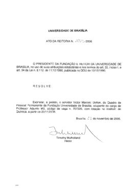 Ato da Reitoria nº 2025/2006