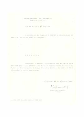 Ato da Reitoria nº 0255/1987