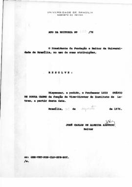 Ato da Reitoria nº 0650/1976