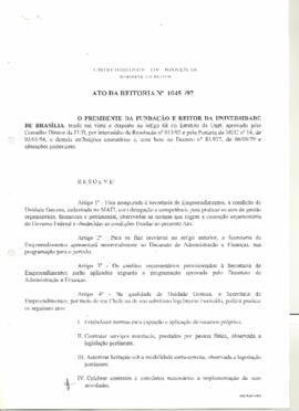 Ato da Reitoria nº 1045/1997