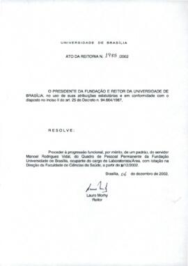 Ato da Reitoria nº 1985/2002