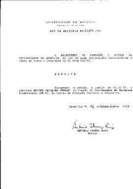 Ato da Reitoria nº 1404/1993