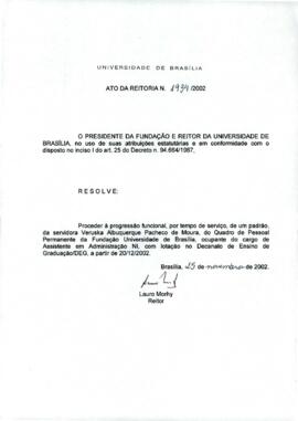 Ato da Reitoria nº 1934/2002