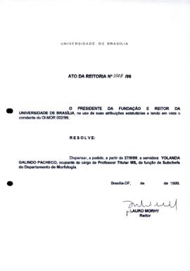 Ato da Reitoria nº 1008/1999