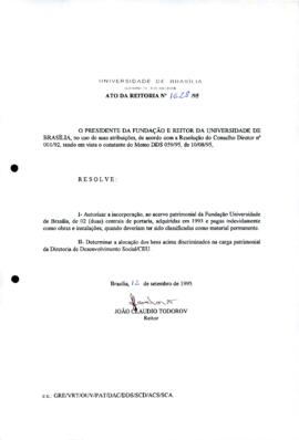 Ato da Reitoria nº 1628/1995