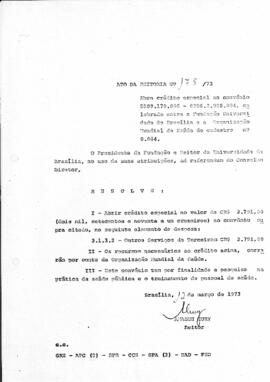 Ato da Reitoria nº 0178/1973