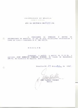 Ato da Reitoria nº 1457/1996
