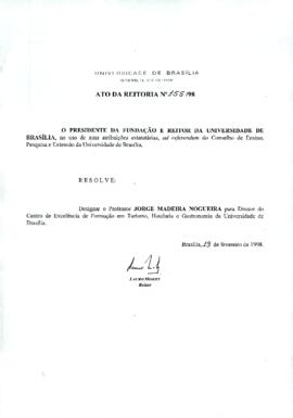 Ato da Reitoria nº 0155/1998