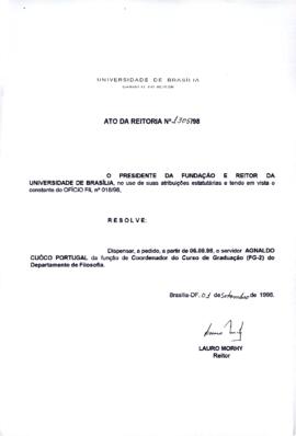 Ato da Reitoria nº 1305/1998