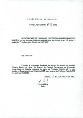 Ato da Reitoria nº 1475/2002