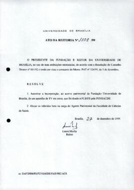 Ato da Reitoria nº 1308/1999