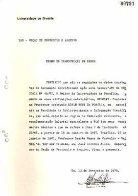 Ato da Reitoria nº 0049/1967