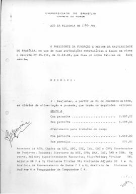 Ato da Reitoria nº 0186/1980