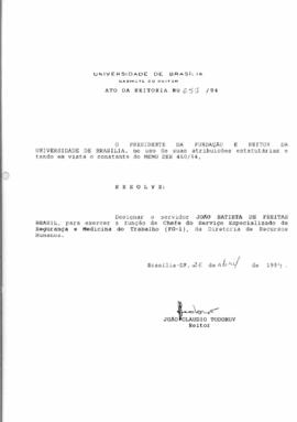 Ato da Reitoria nº 0655/1994