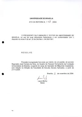 Ato da Reitoria nº 1428/2004