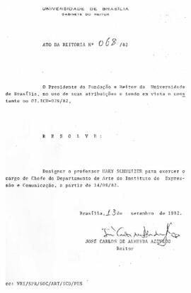 Ato da Reitoria nº 0068/1982